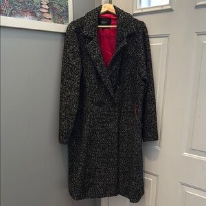 Torrid Black and gray Trench Coat